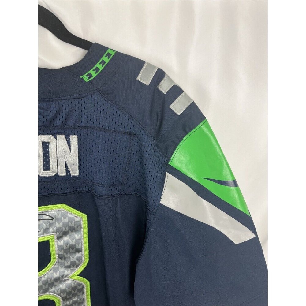 Seattle Seahawks Russell Wilson Signed Nike Jersey Unauthenticated Men's Size 48 - Picture 9 of 13